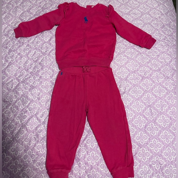 Ralph Lauren Other - Ralph Lauren Pink Sweatpants Cozy Joggers